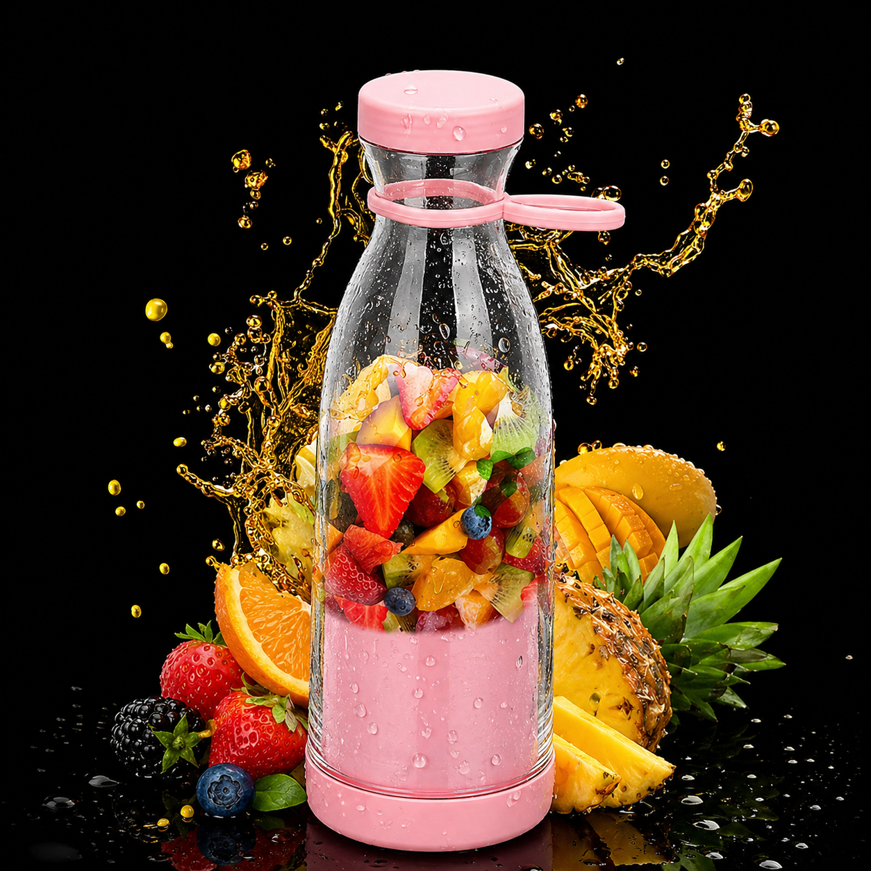 JuiceJet Tragbarer Mixer 420ml